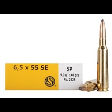 Sellier and Bellot 6.5x55 Soft Point 131gr 